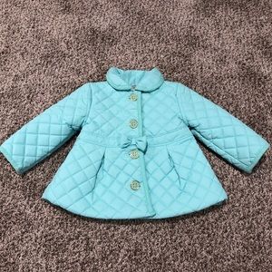 5/$15 Quilted button front jacket 9-12 mo